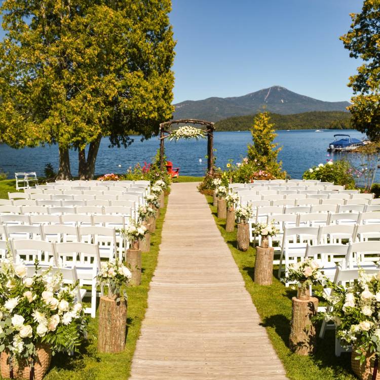 How Aisle Runners Can Save Your Outdoor Wedding Ceremony