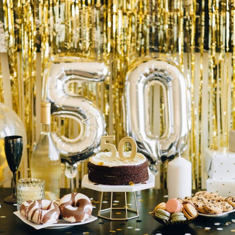 Ideas to Help with Your 50th Birthday Party Celebration