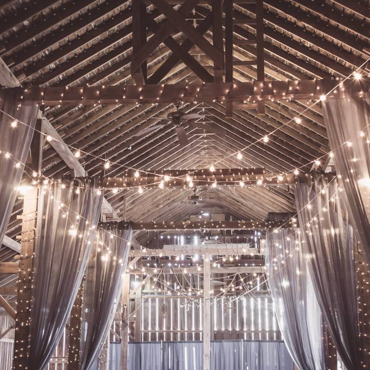 Fairy Light Ideas for Indoor and Outdoor Weddings: Part 1